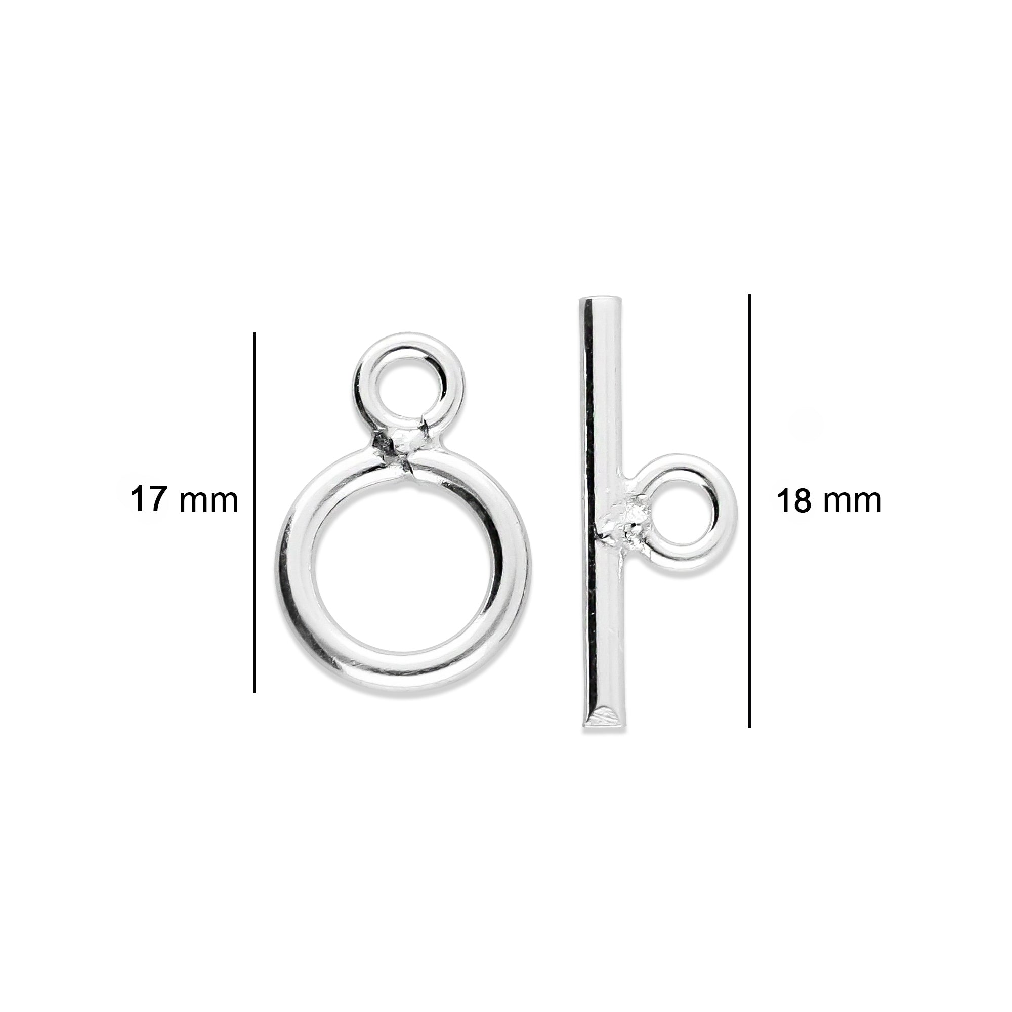 LPBRO004 Broche T Liso Gd Para Armar en Plata .925 5792731788