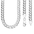 LPCU072-70 Cadena Cubana Americana 6 mm x 70 cm en Plata .925 MLM2834158135