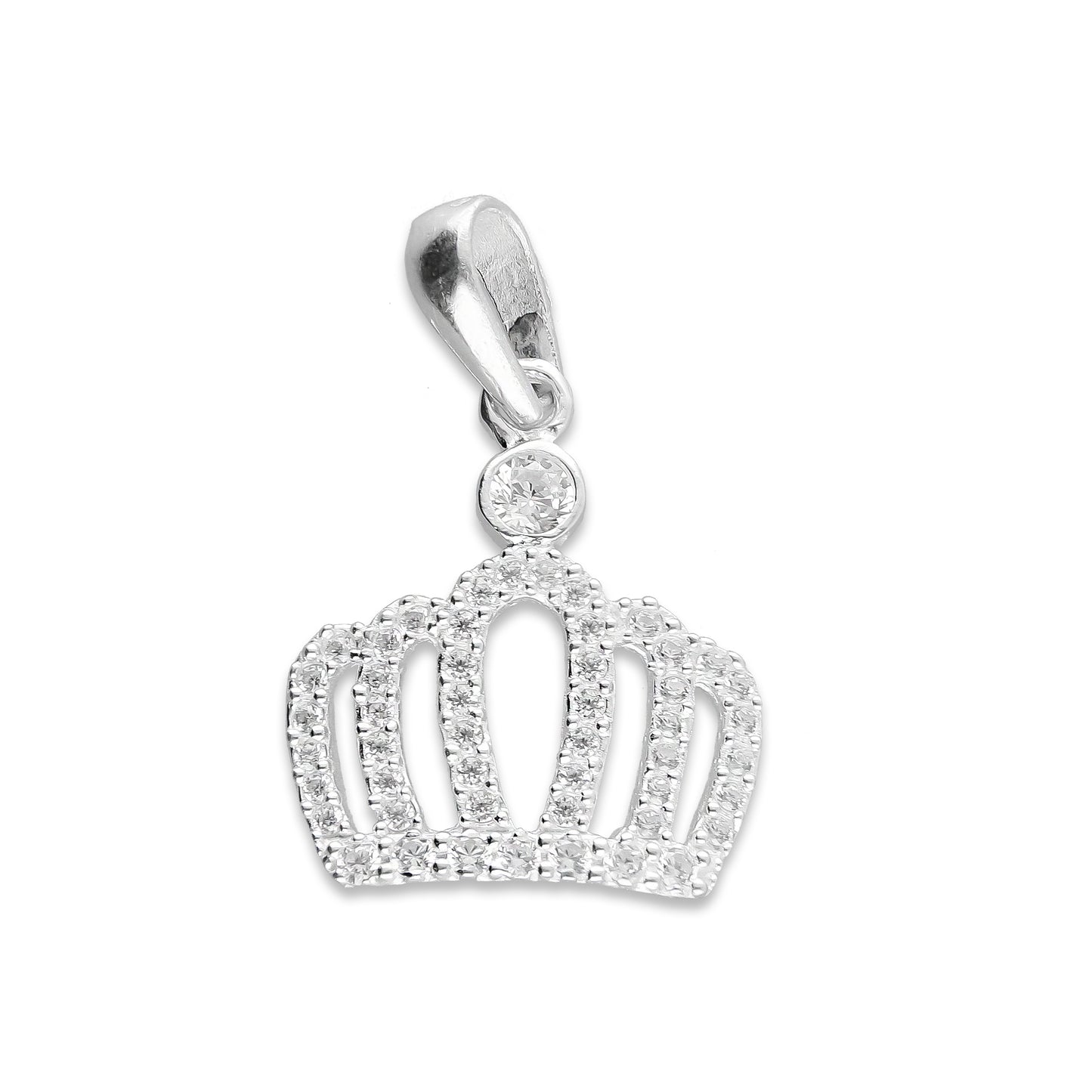 LPDJ023 Dije Mod Corona Con Zirconia De Plata .925 Taxco Gro MLM893366508