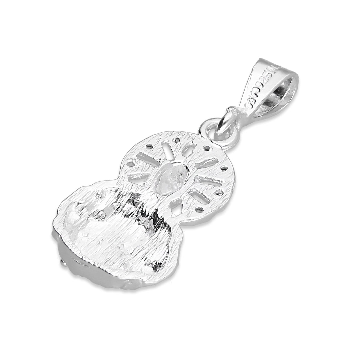 LPDJ025 Dije Mod San Judas Busto Chico De Plata .925 Taxco Gro MLM893356768