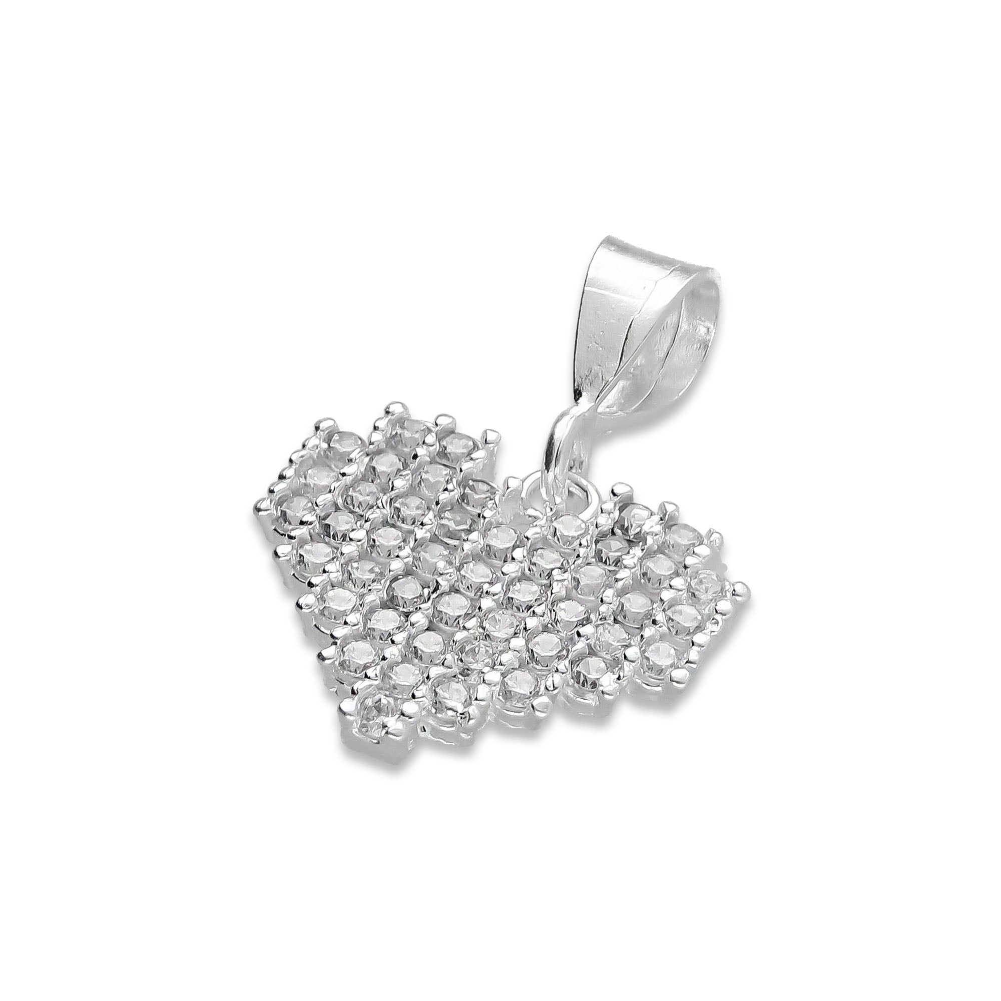 LPDJ083 Dije Corazón Pixel + Regalo Plata .925 Taxco Gro 1369081084