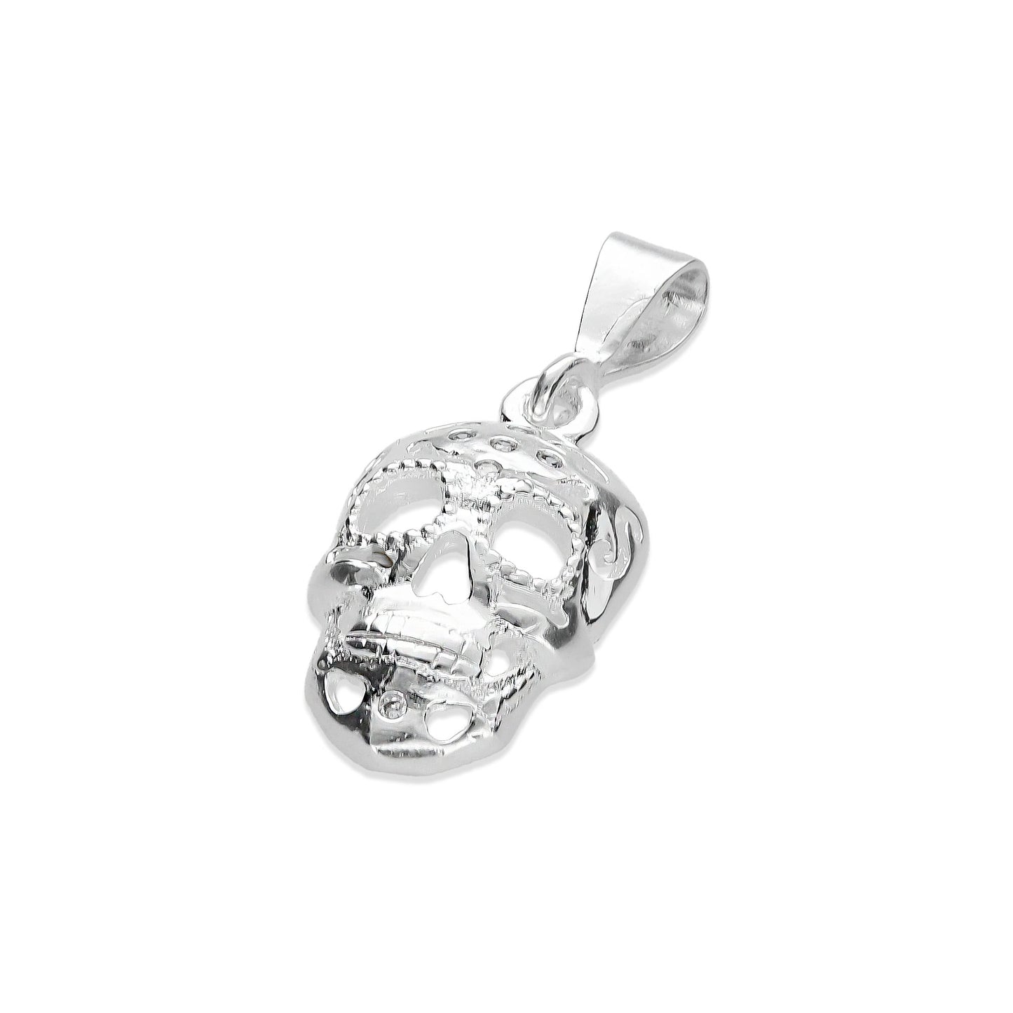 LPDJ098 Dije Calavera AB Plata .925 Taxco Gro 1385622673