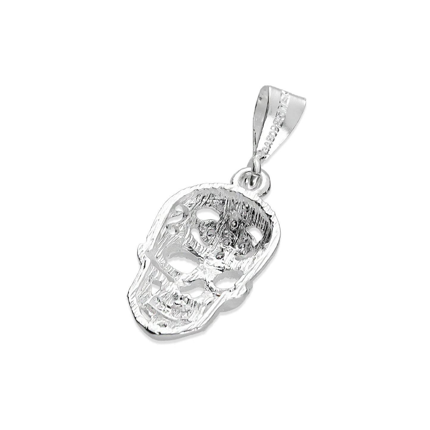 LPDJ098 Dije Calavera AB Plata .925 Taxco Gro 1385622673