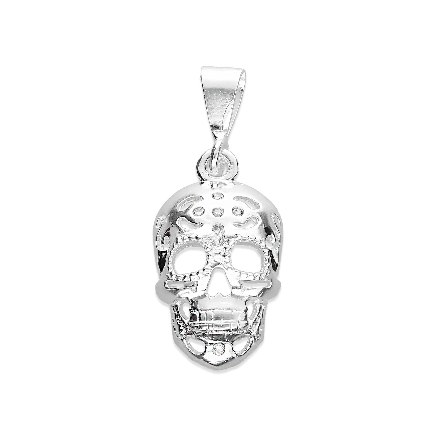 LPDJ098 Dije Calavera AB Plata .925 Taxco Gro 1385622673