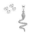 LPDJ105 Dije Serpiente ZIG + Regalo Plata .925 Taxco Gro 1386611999