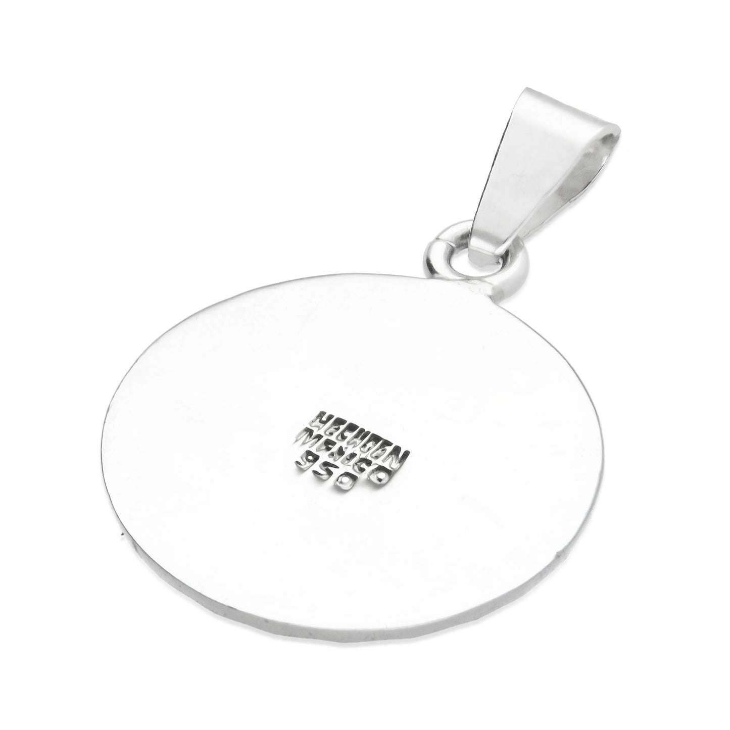 LPDJ216 Dije Calendario Azteca B Diam 25 mm Plata .950 Taxco Gro. 2878537350