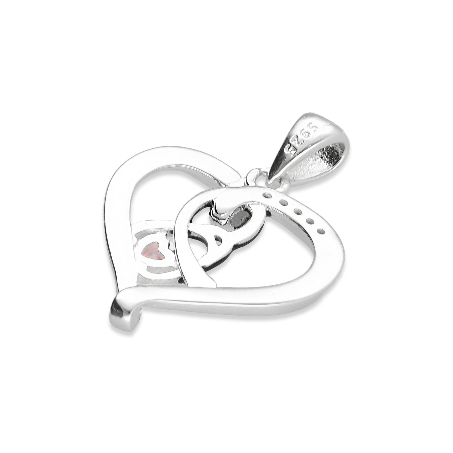 LPDJ236 Dije Estetoscopio Corazón Medicina Premium Plata .925 Taxco 2067953875