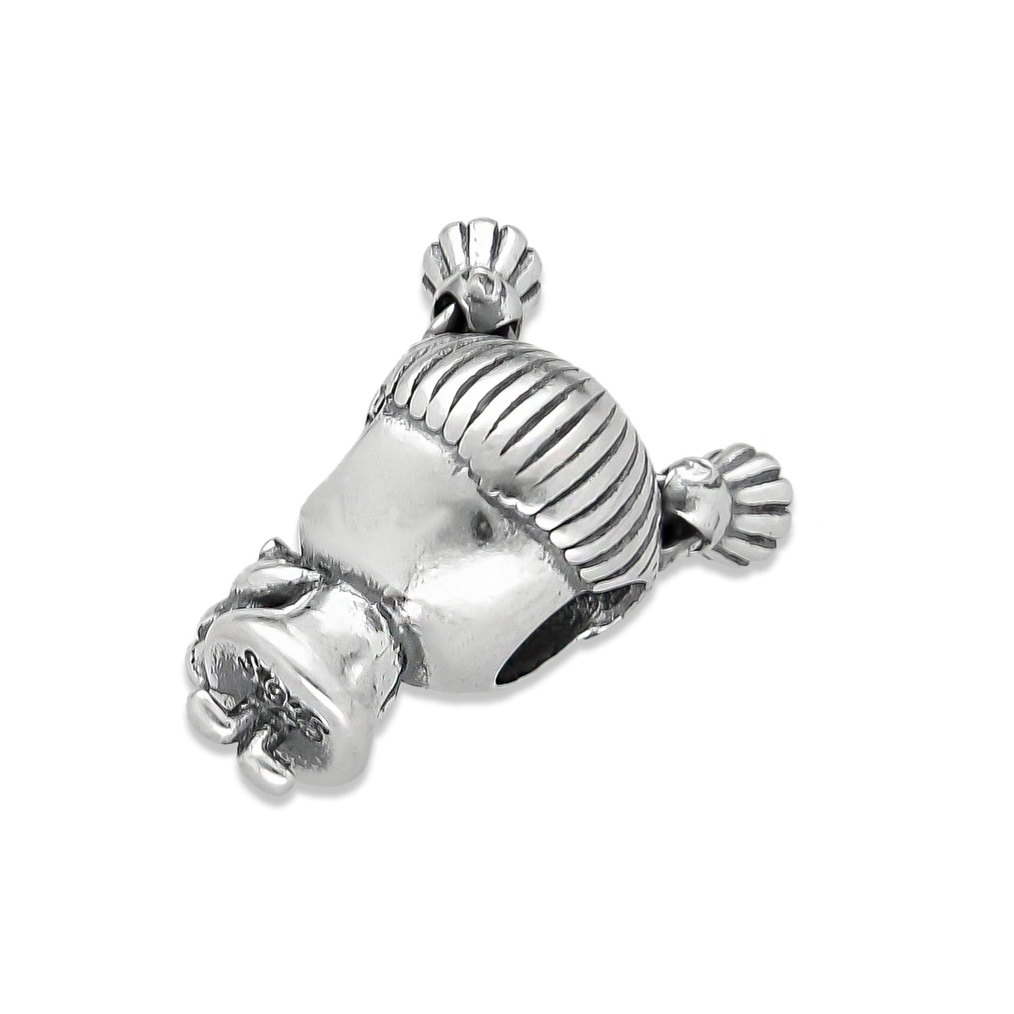 LPDJ251 Dije Charm Niña Chonguitos en Plata .925 Taxco Gro