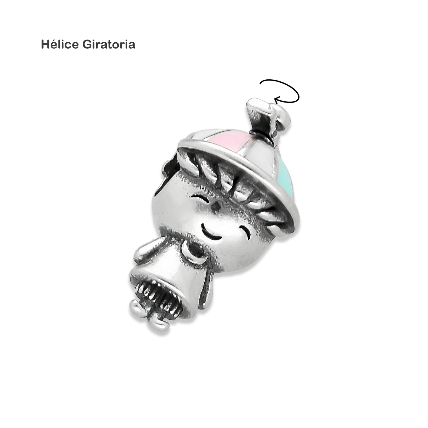 LPDJ252 Dije Charm Niño Gorrita en Plata .925 Taxco Gro