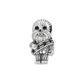 LPDJ264 Dije Charm Chewy Liso Galaxias en Plata .925 Taxco Gro