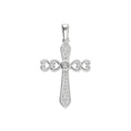 LPDJ272 Dije Cruz Costados Corazones Plata .925 Taxco Gro 2154547585