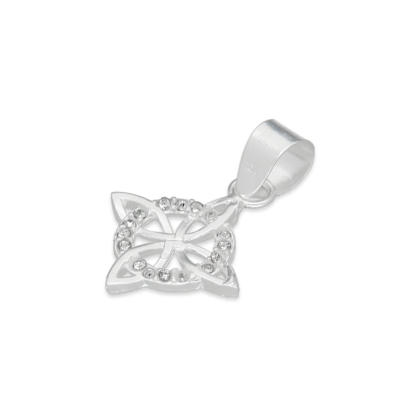 LPDJ276 Dije Amuleto Nudo de Bruja Mini en Plata .925 Taxco Gro