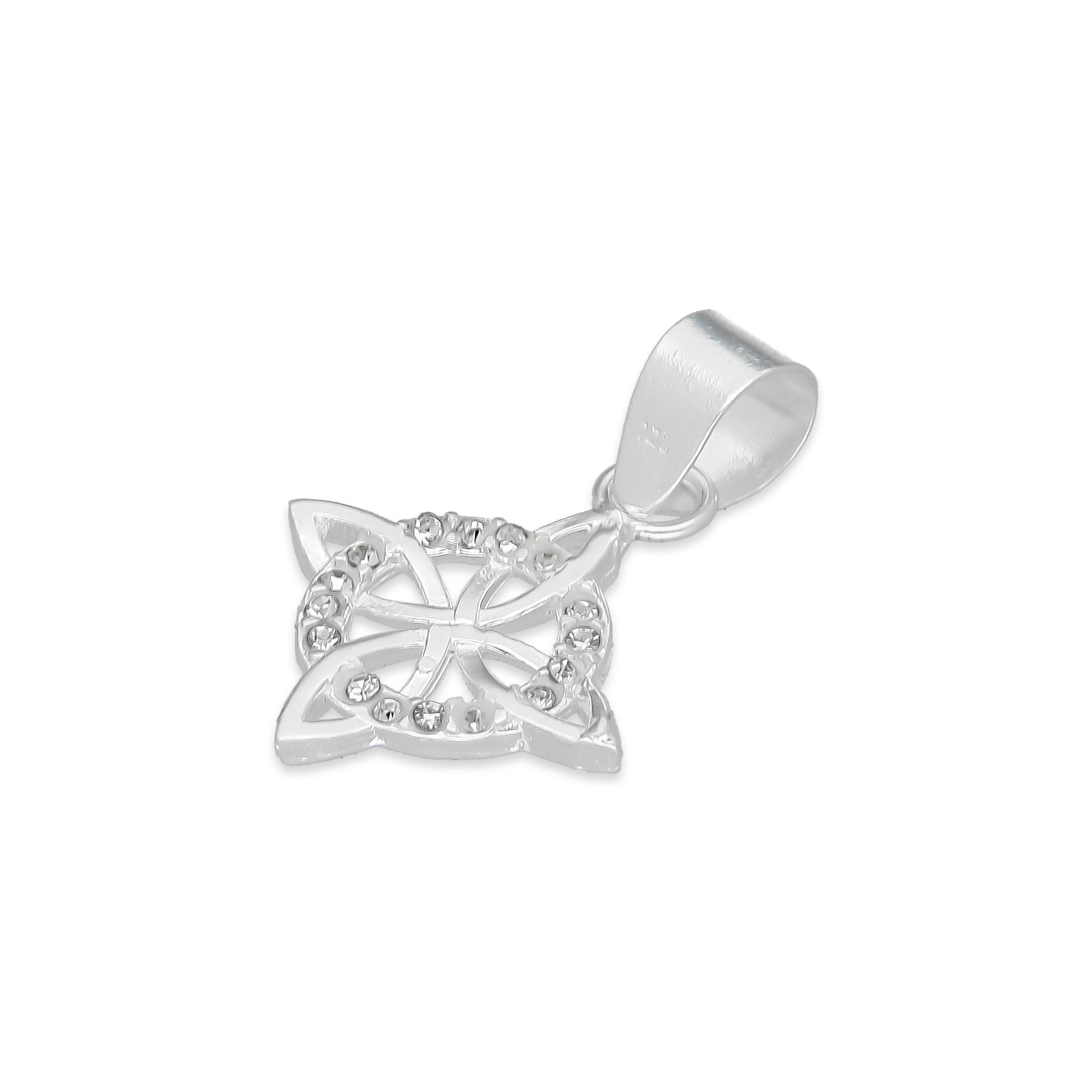 LPDJ276 Dije Amuleto Nudo de Bruja Mini en Plata .925 Taxco Gro
