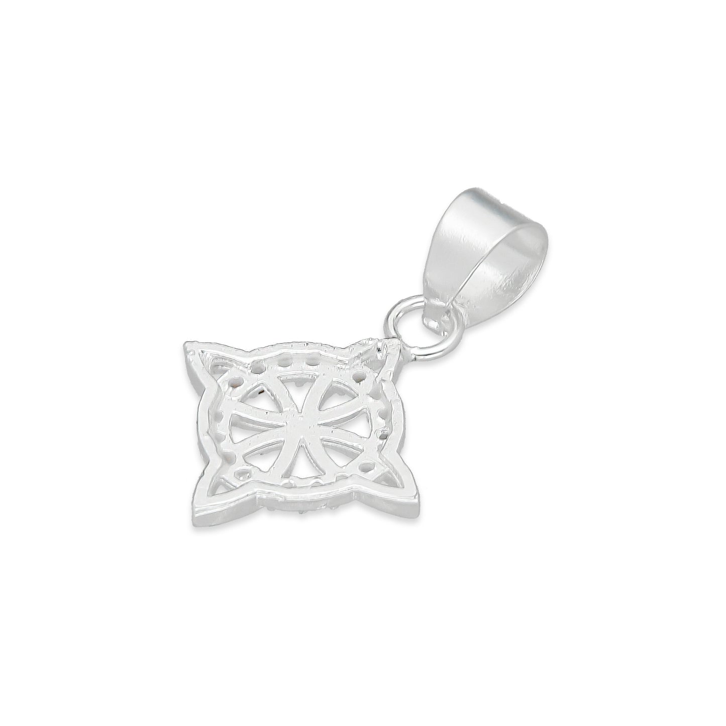 LPDJ276 Dije Amuleto Nudo de Bruja Mini en Plata .925 Taxco Gro