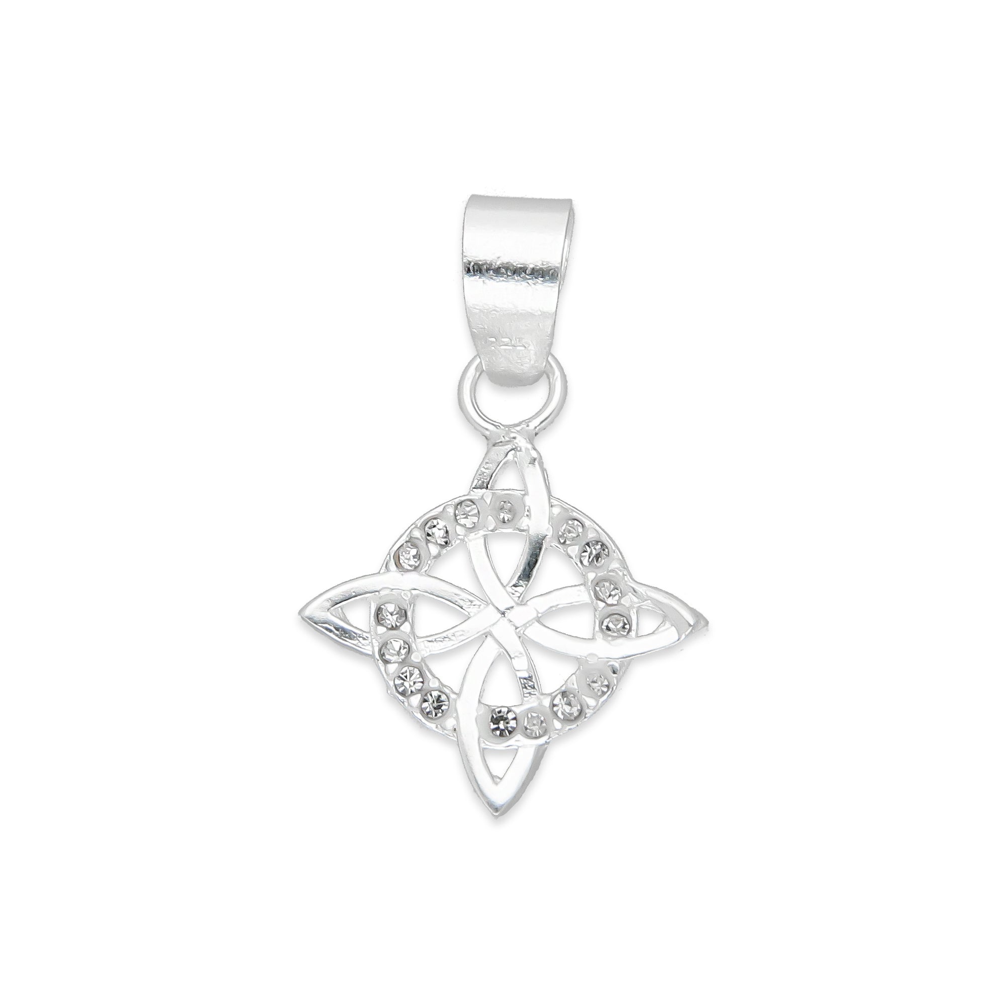 LPDJ276 Dije Amuleto Nudo de Bruja Mini en Plata .925 Taxco Gro