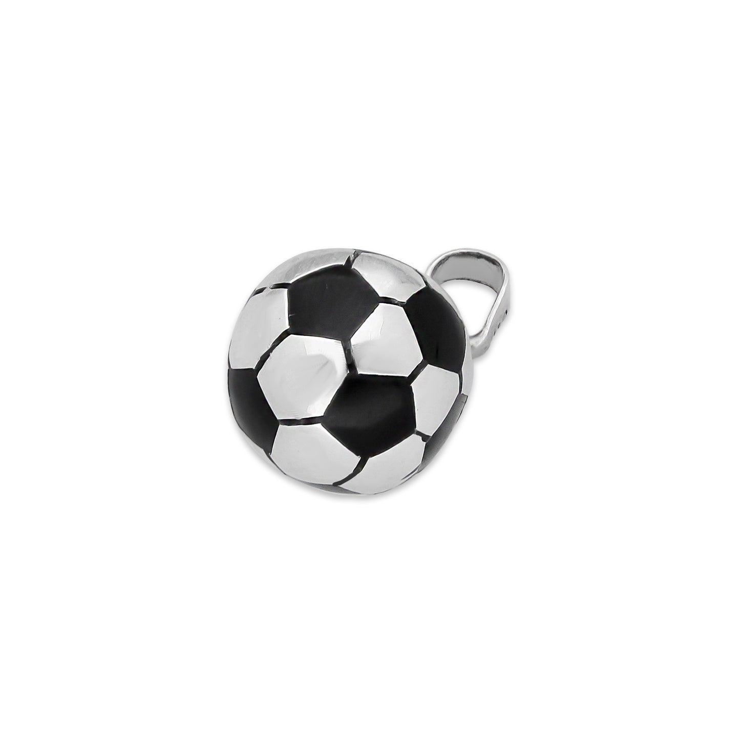 LPDJ284 Dije Balon Futbol Chico Diámetro 1.0 cm en Plata .925 Taxco Gro 4431813490