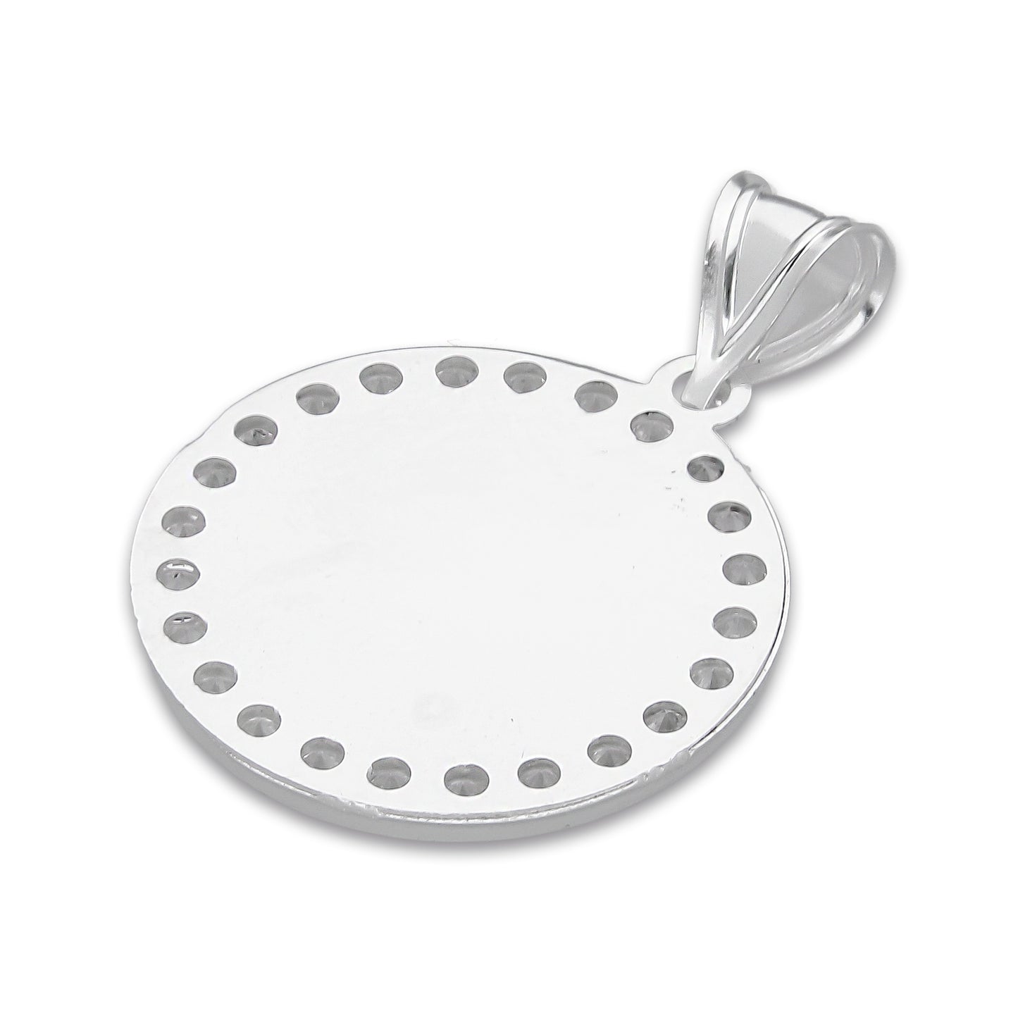 LPDJ288 Dije De Plata Mod Medalla Virgen Grabado Lasser Plata 925 Taxco Gro. 703440570