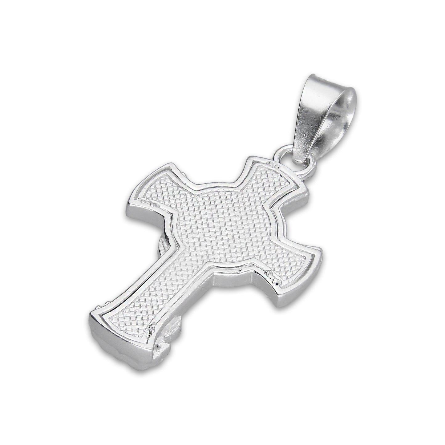 LPDJ307 Dije Cruz San Miguel Arcángel 2.2 cm x 4.3 cm en Plata .925 5204963960