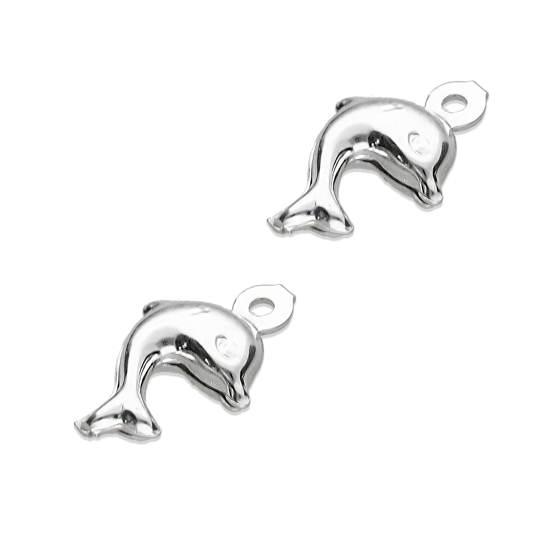 LPDJA001 Dije Delfin 3d IT Para Armar - 1 Par en Plata .925 2890772924