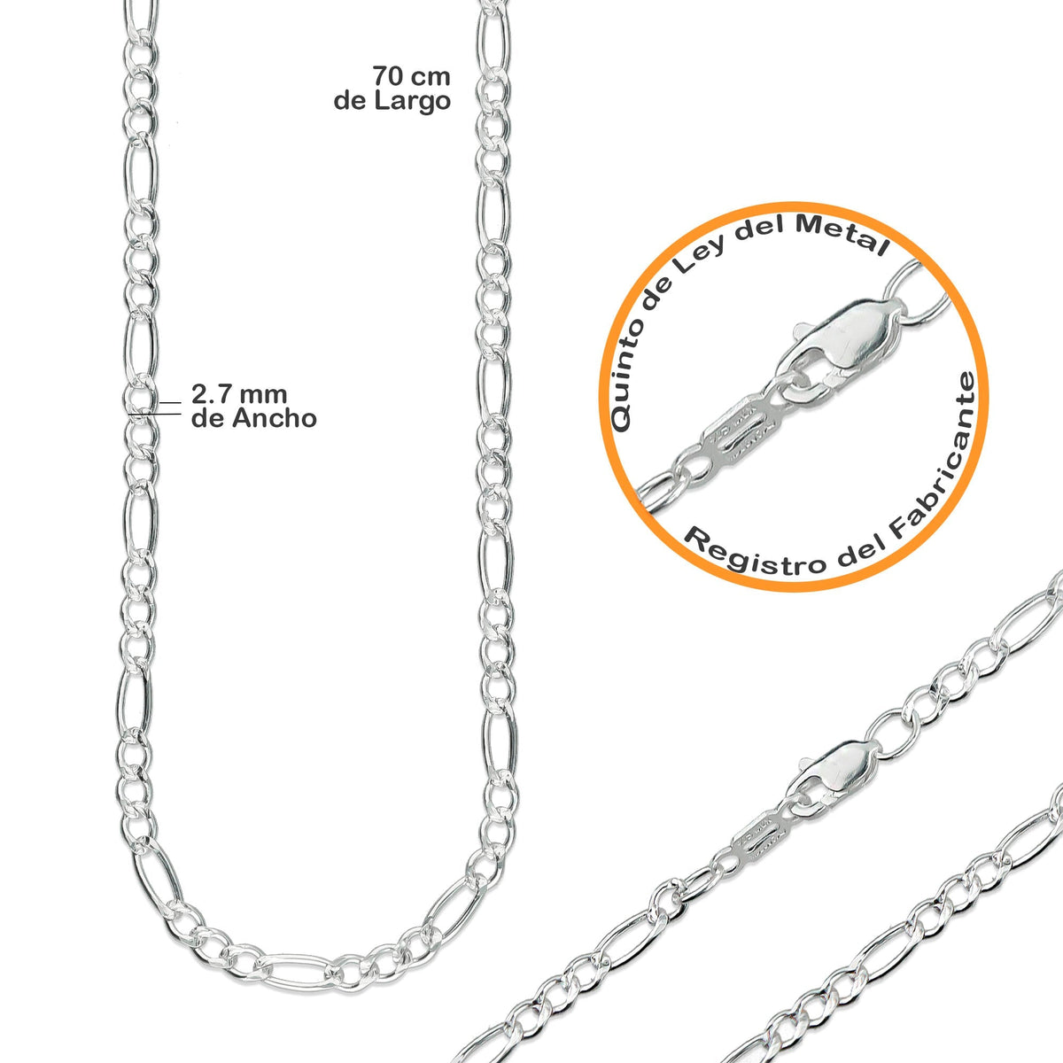 LPDP008 Dije Cruz Sn Benito 2 Vistas Gd + Cadena 70 cm Plata .925 Taxco 1349480179