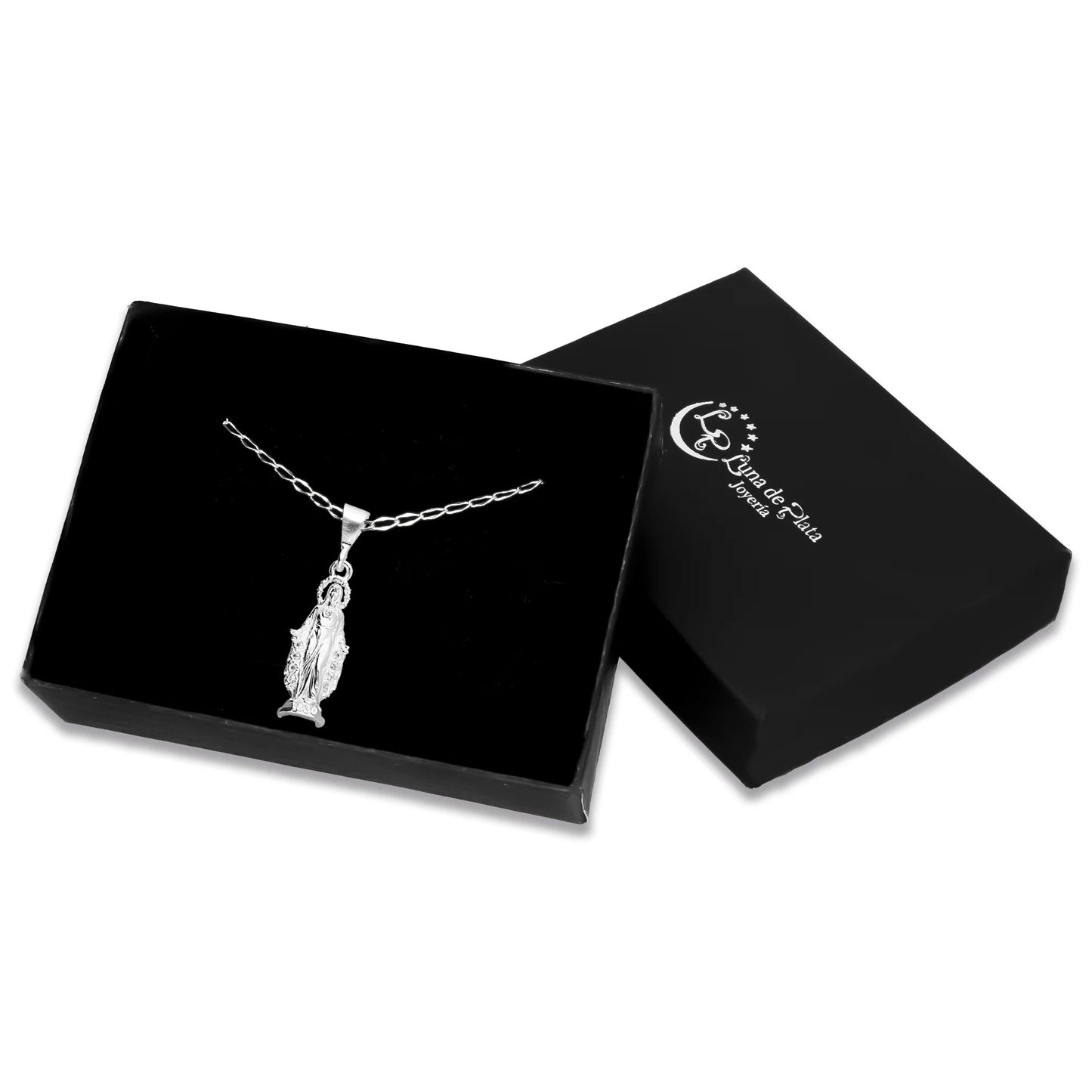 LPDP030 Dije Virgen del Carmen + Cadena + Regalo Plata .925 Taxco Gro 1365045025