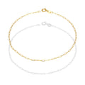 LPEPD016 Pulsera para Dama Oro Sólido 10K Mod Clip Súper Ligera 1 mm x 18.5 cm 4287263098