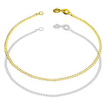 LPPAUD001 Pulsera Cubana Diamantada Oro 10 K 1.8 mm x 18 cm 3351854160