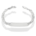 LPPC103 Pulsera Esclava Gusi Lisa 5 mm x 19.5 cm en Plata .925