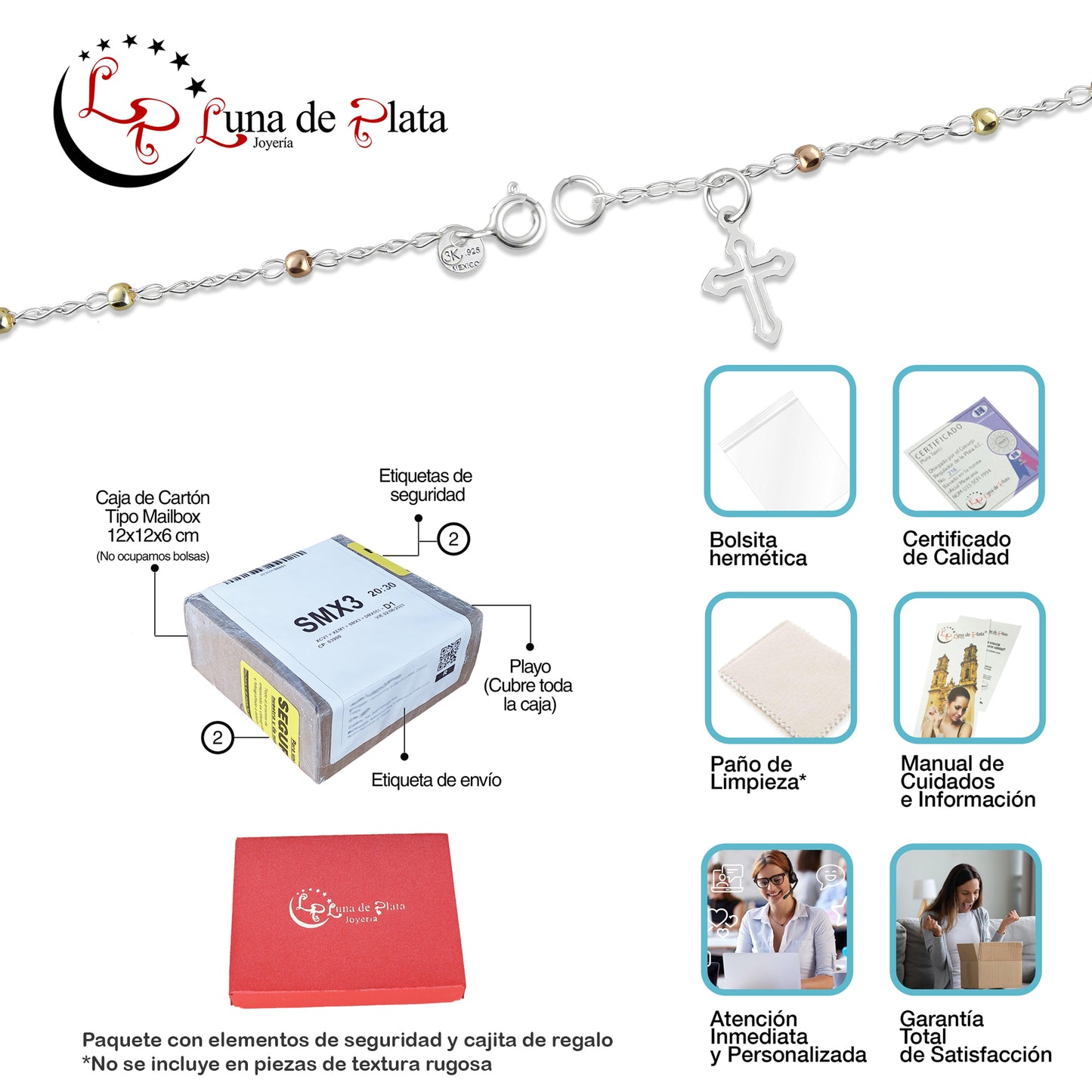 LPPD012 Pulsera Decenario Bola Lisa 2 Mm En Plata .925 Taxco 847561510