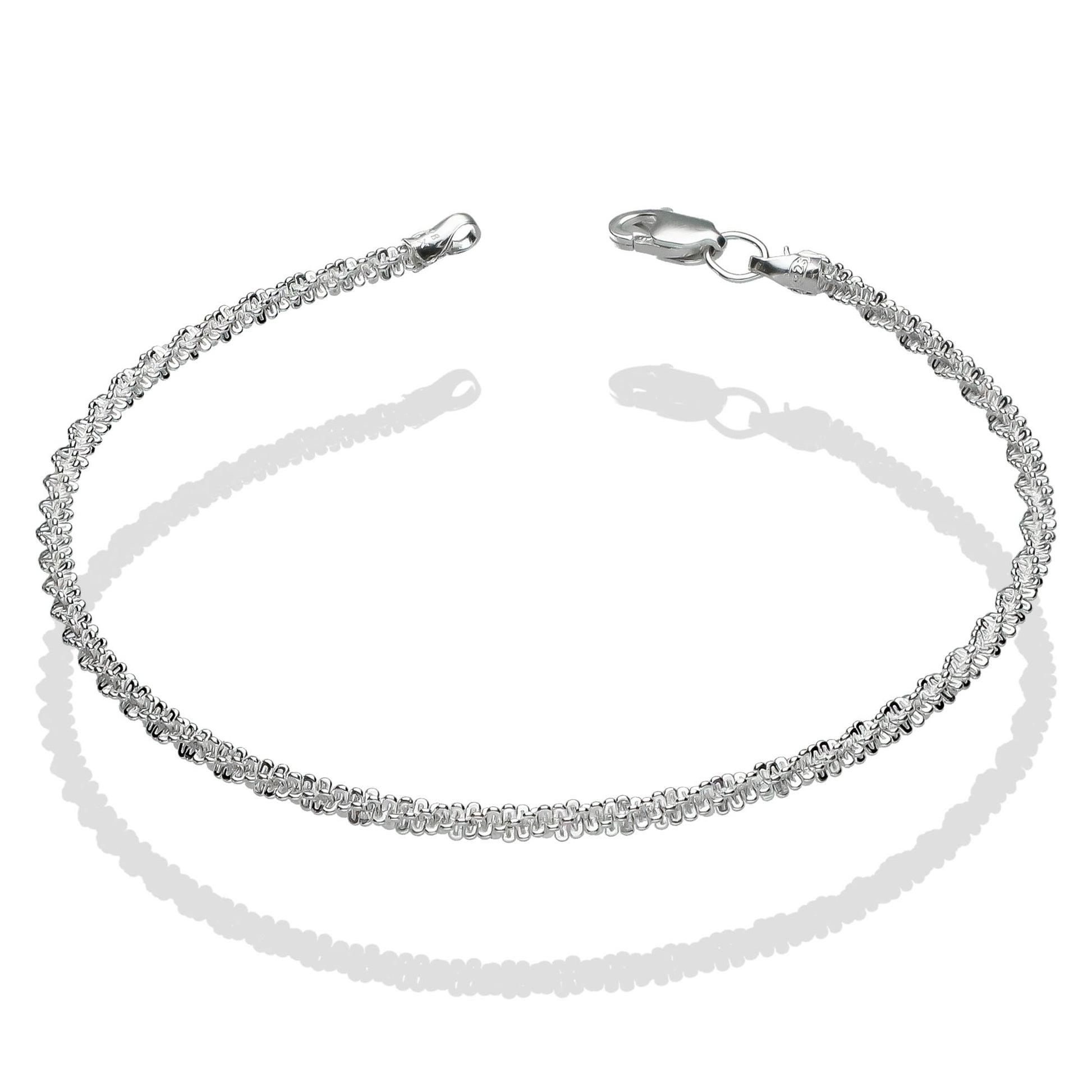 LPPD018 Pulsera De Plata Para Dama Modelo Margarita Super