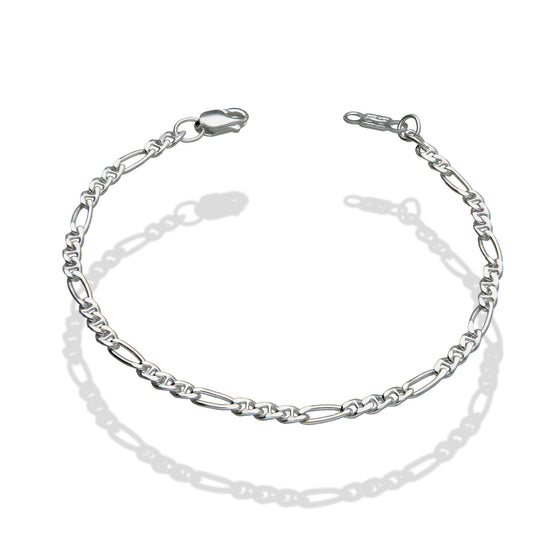 LPPD020 Pulsera P/dama Modelo Figaruchi 2.5 Mm En Plata .925 Taxco 789717130