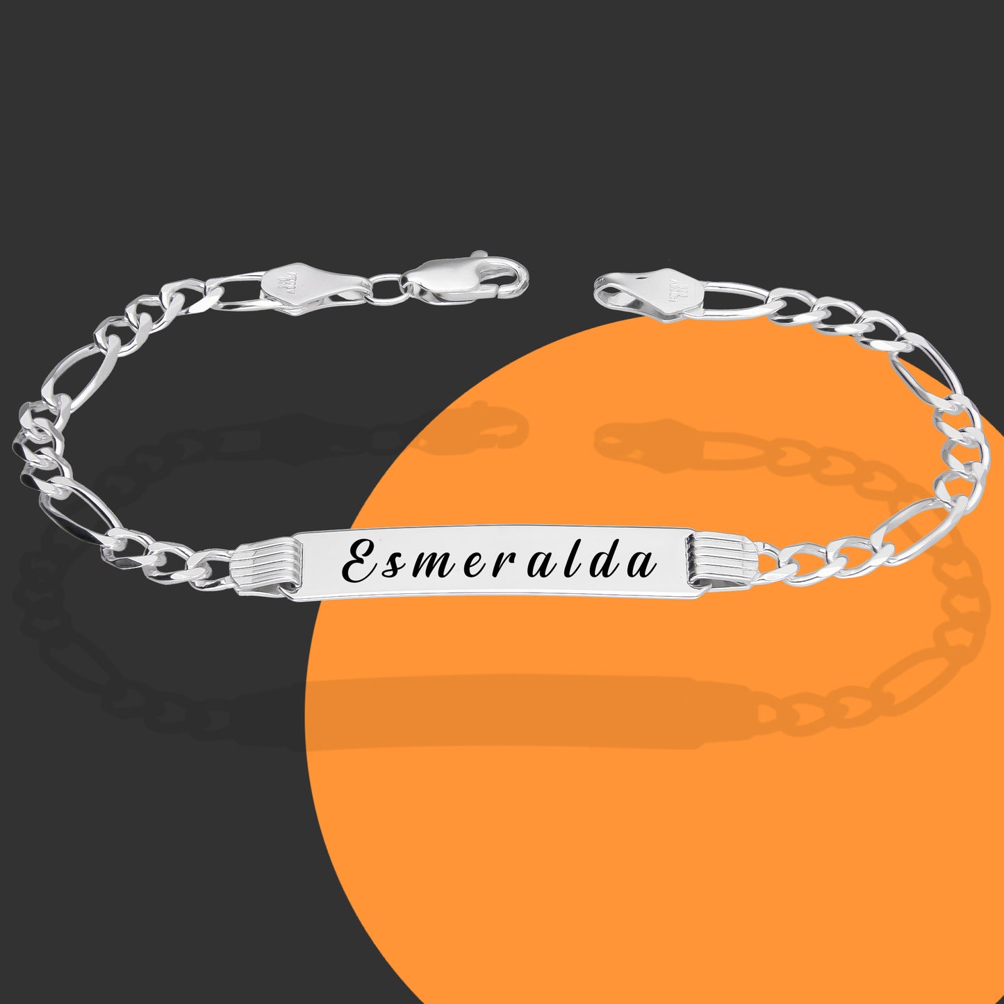 LPPD023 Esclava Para Jóvenes O Dama Mod Fígaro 3por1 En Plata .925 789705020