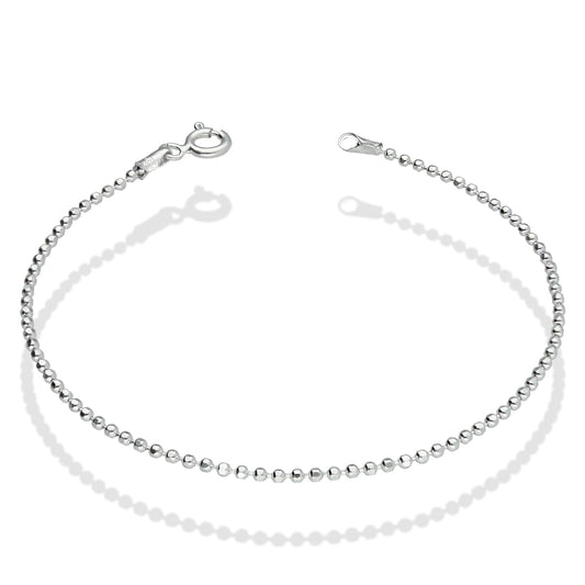 LPPD047 2 pack Pulsera Bolitas Diam 1.5 mm x 18 cm en Plata Ley.925 1528524504