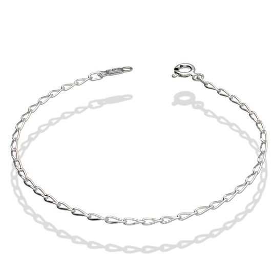 LPPD053 Pulsera Figaro 0X1 de 1.8 mm x 18 cm en Plata Ley .925 1533511740