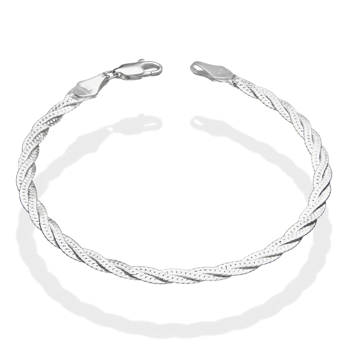 LPPD108 Pulsera Grabada Espiral en Plata Fina .925 Taxco Gro 3138290394