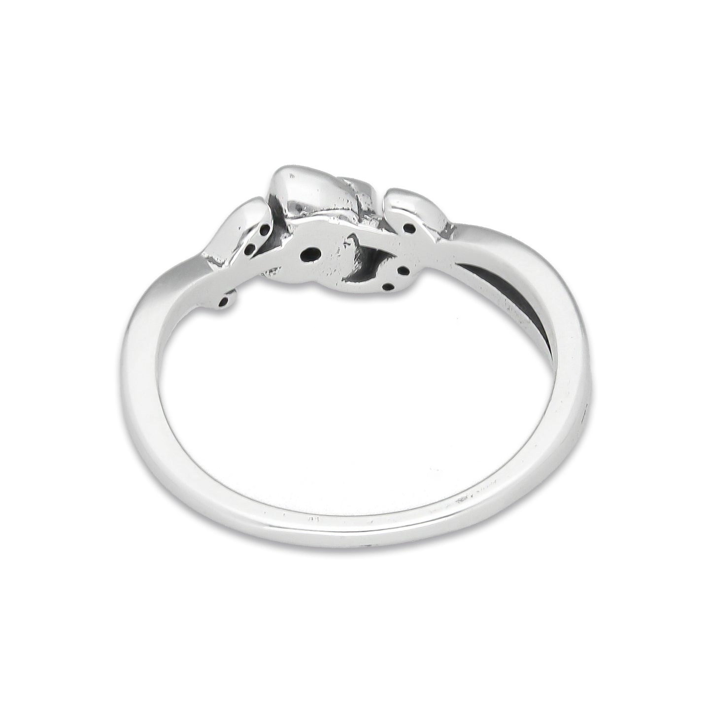 TMPAD002 Anillo Pand Princesas Bella en Plata Fina .925