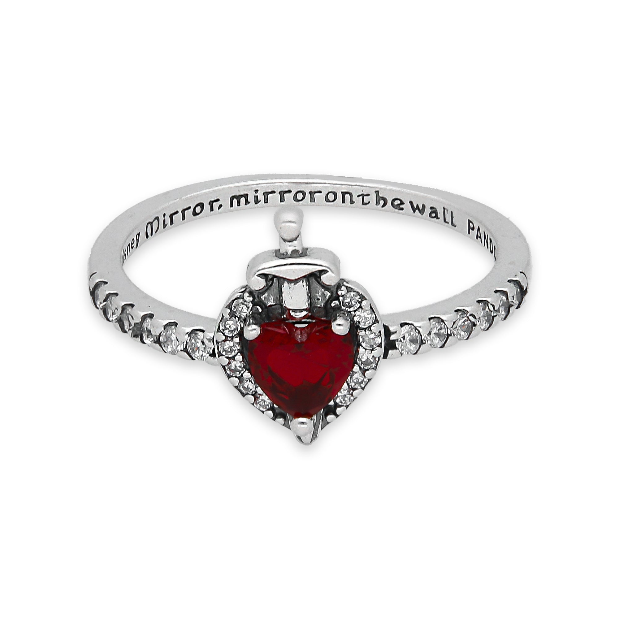 TMPAD005 Anillo Pand Princesas Malefica en Plata Fina .925