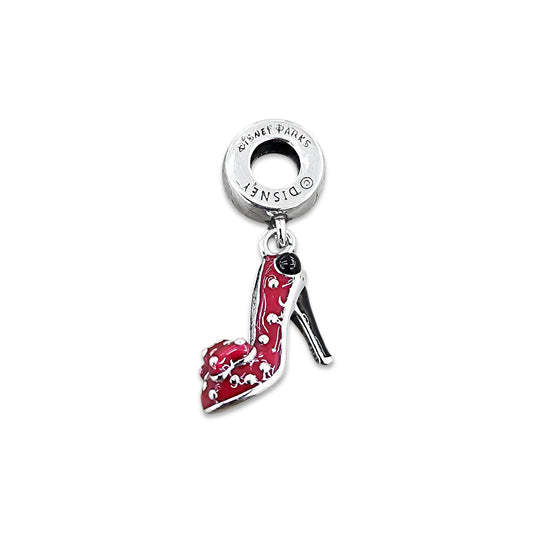 TMPCH041 Dije Charm Pand Zapatilla Minnie en Plata Fina .925