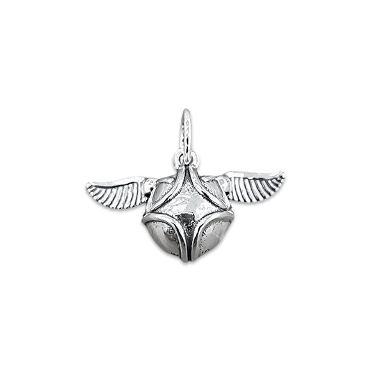 TMPCH050 Dije Charm Pand Harry Potter Snitch en Plata Fina .925