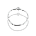 TMPPD010-17 Pulsera Dama Pand Bola Constelación 17 cm en Plata Fina .925