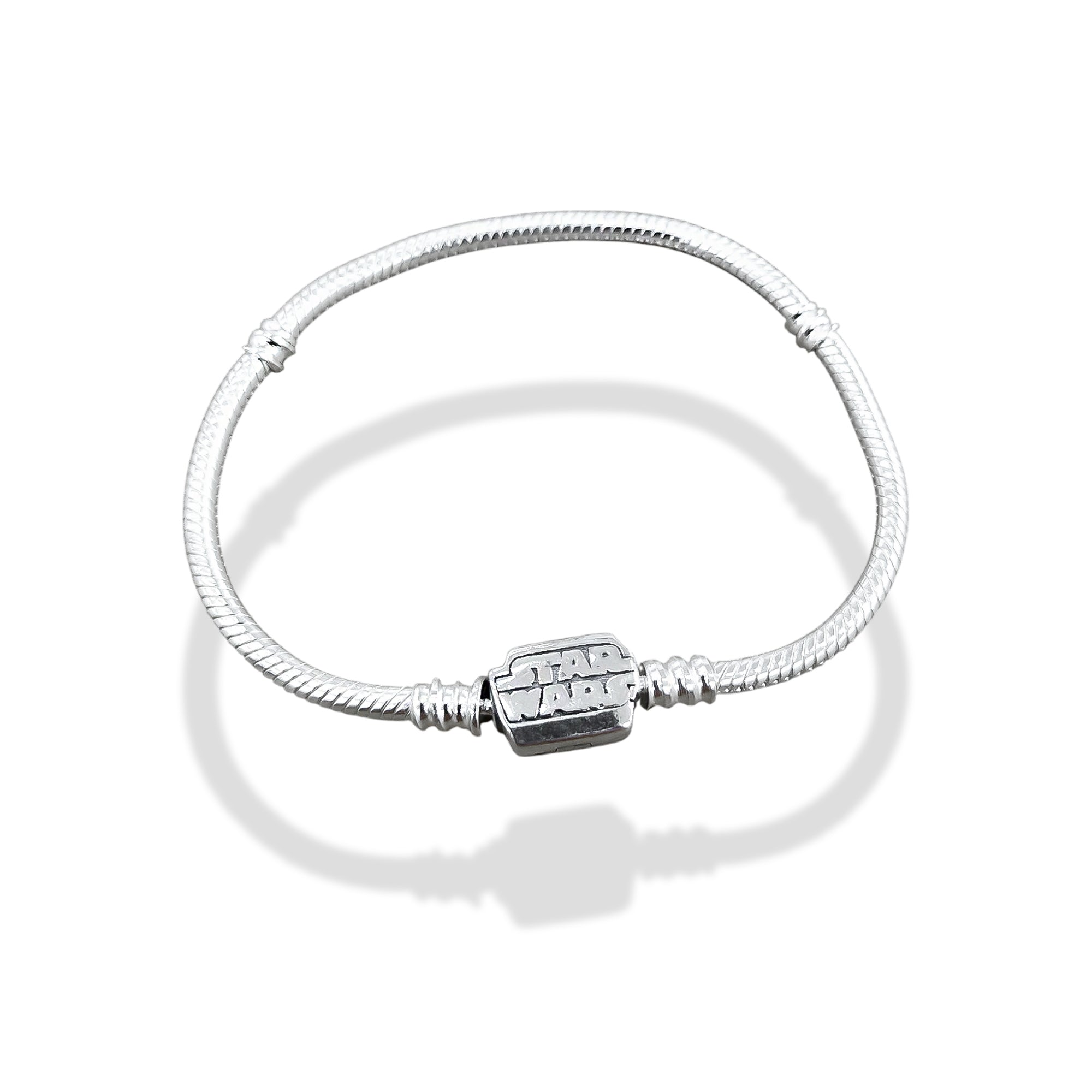TMPPD024-17 Pulsera Dama Pand Stars Wars 17 cm en Plata Fina .925