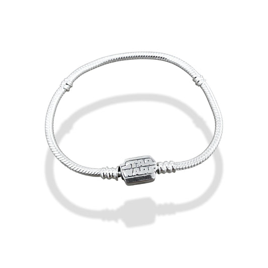 TMPPD024-18 Pulsera Dama Pand Stars Wars 18 cm en Plata Fina .925