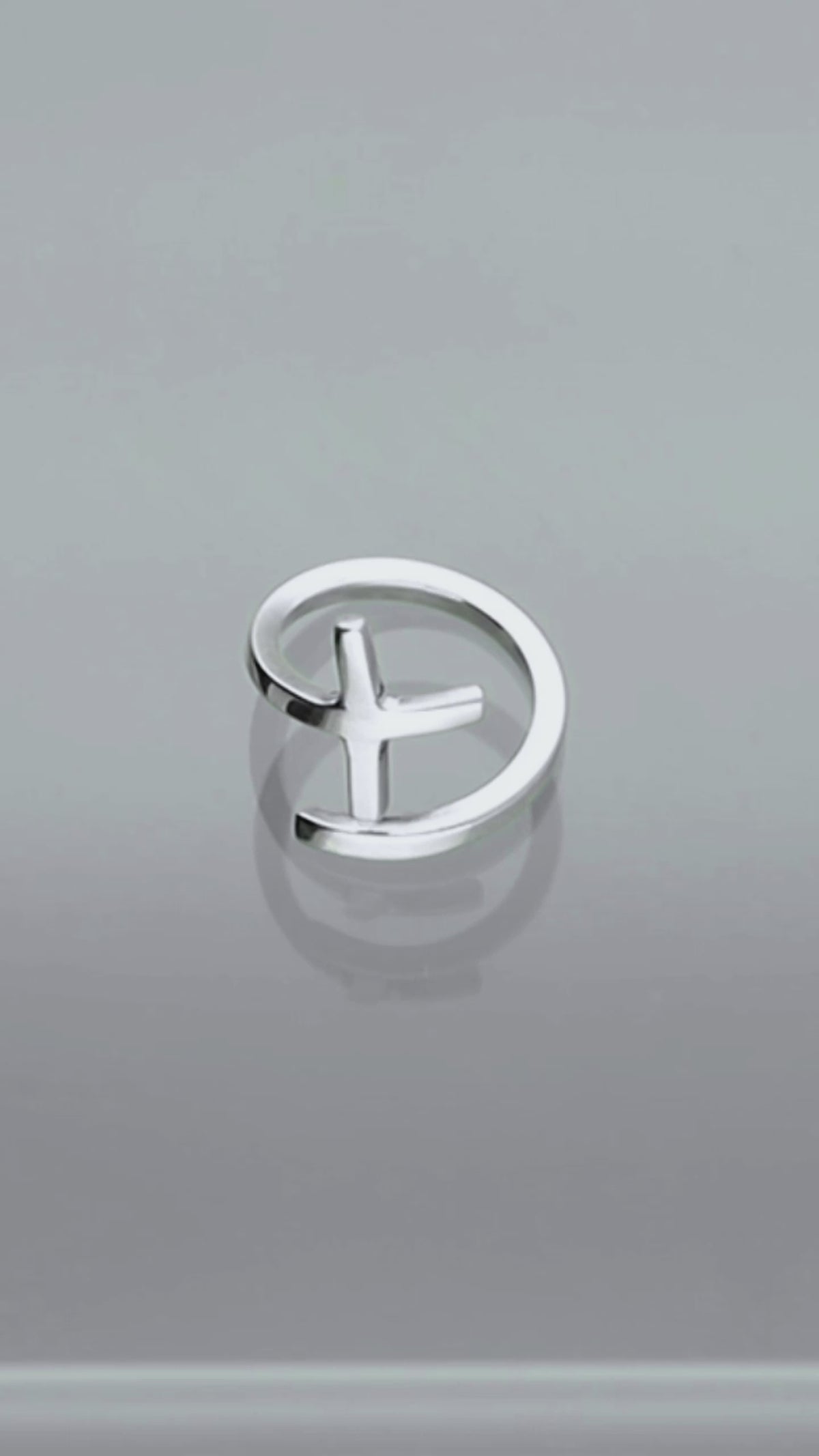 LPAD076 Anillo Modelo Cruz Around Plata .925 Taxco Gro 2098767275