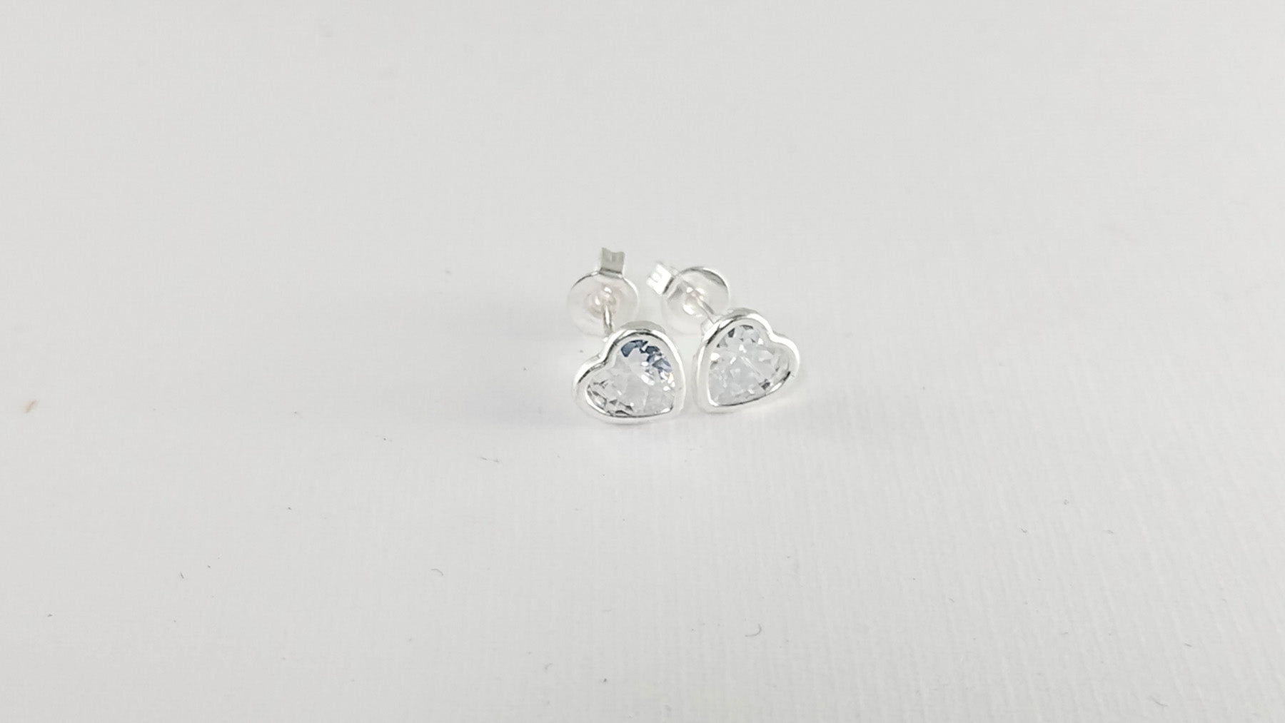 LPAPP006 Arete Broquel Zirc Cora CB 6 mm Pack 4 Pzas Mayoreo Plata .925 1460265534
