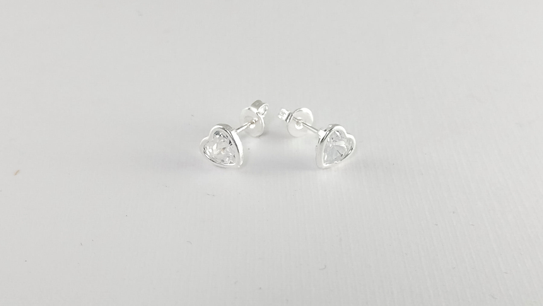 LPAPP006 Arete Broquel Zirc Cora CB 6 mm Pack 4 Pzas Mayoreo Plata .925 1460265534
