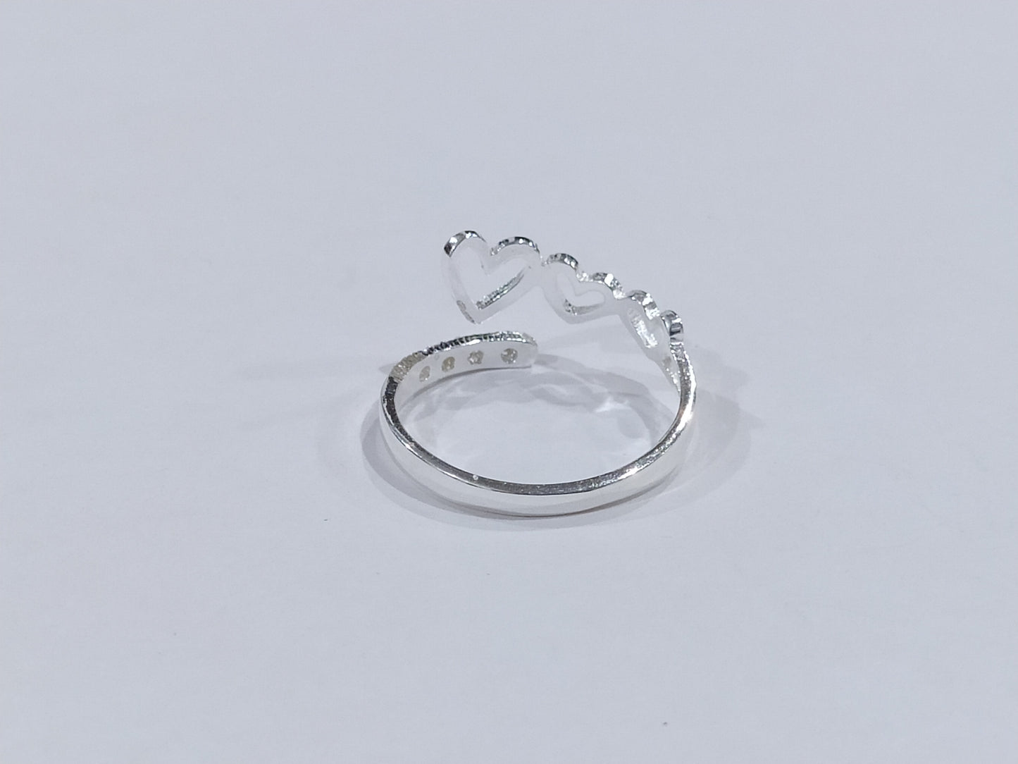 LPAD005 Anillo Para Dama Mod. Triada Corazones 862874779