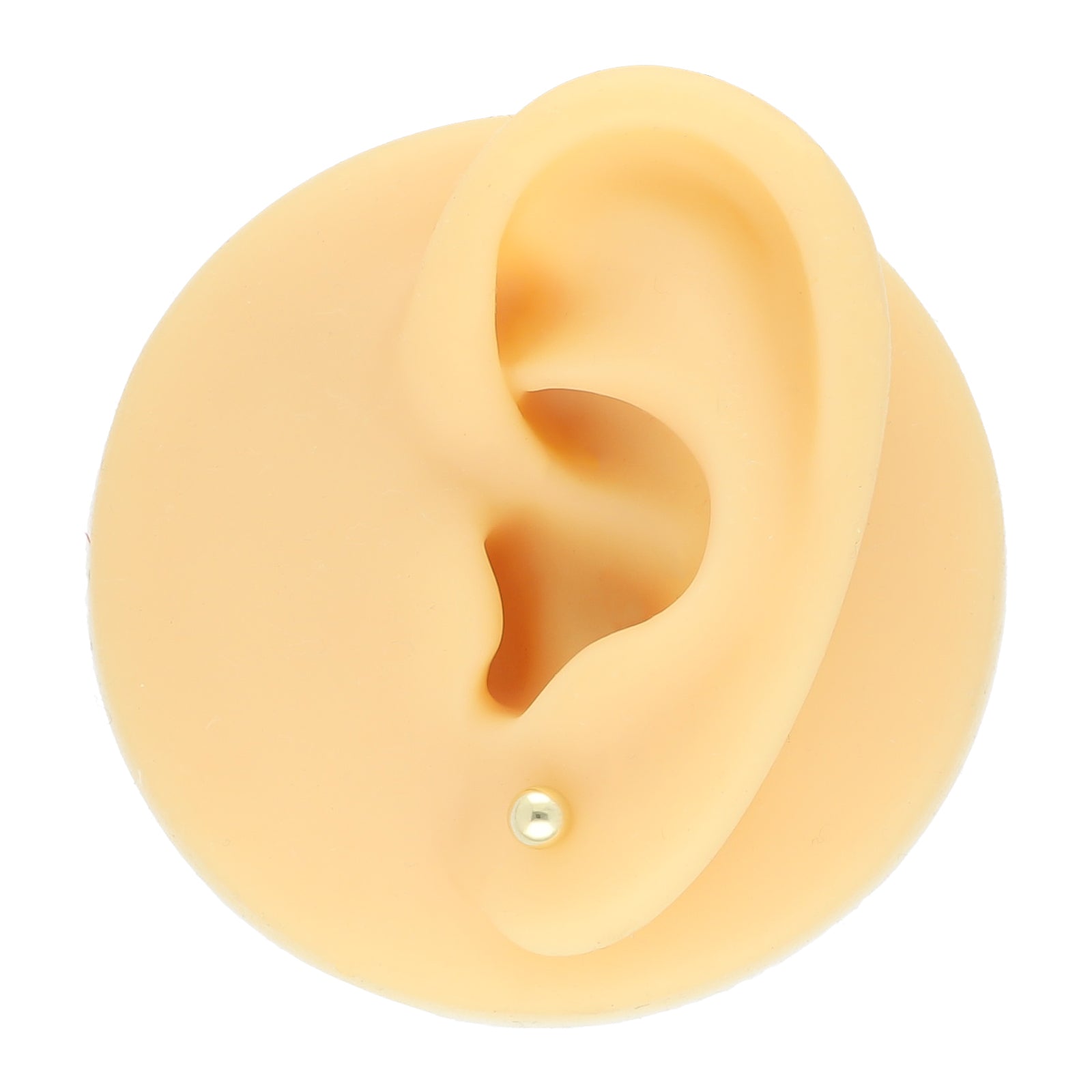 LPAUBR005 Aretes Broquel de Oro 10K Bebé o Mujer Dormilona 1 153 1831909778