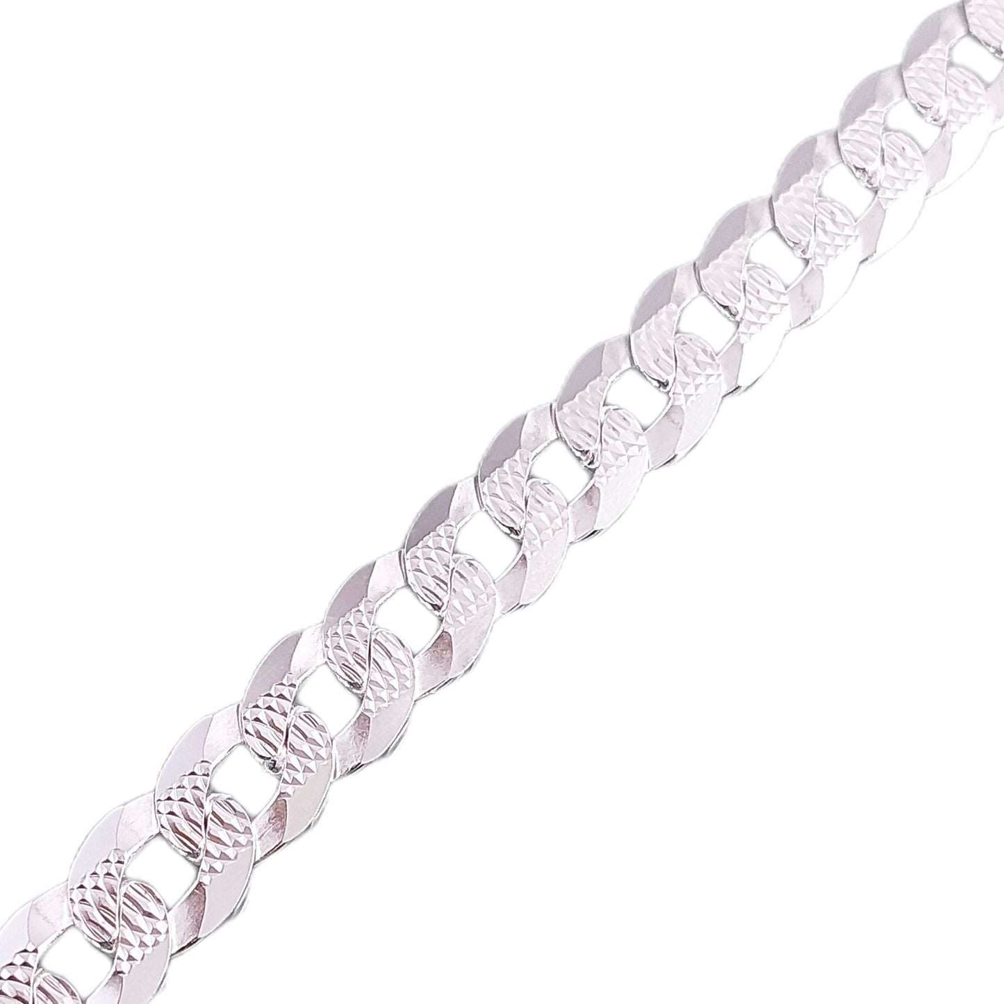 LPPC056 Pulsera  Cubana Ame 10.6 mm x 22 cm en Plata Ley .925  1506206844